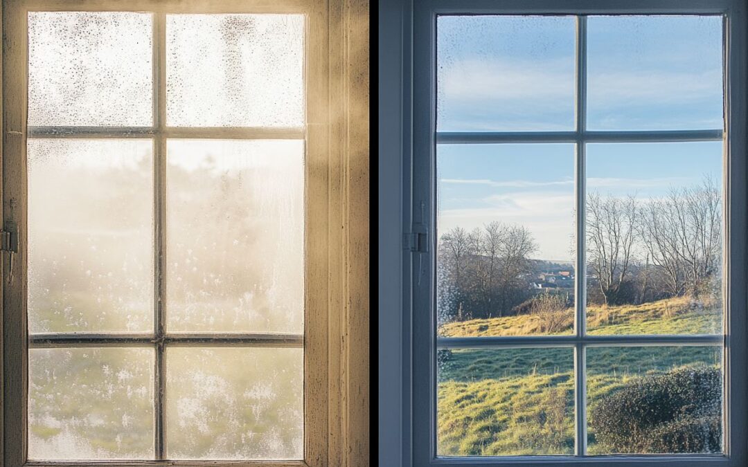 Before and After Window Replacement