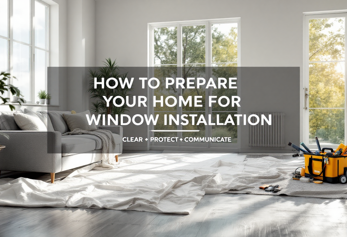 How to Prepare Your Home For Window Installation