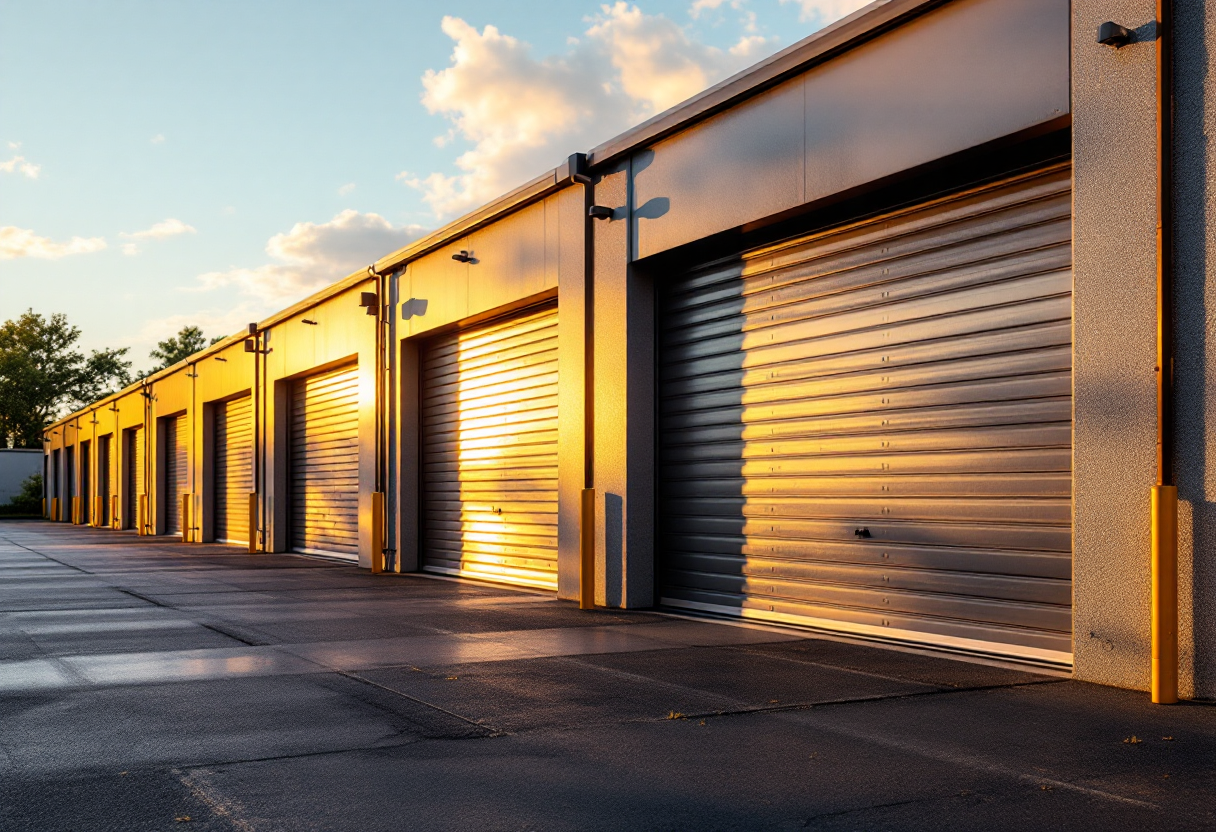 Commercial garage doors